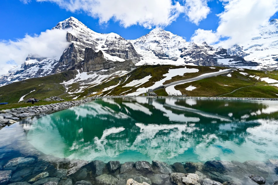 瑞士-少女峰-Fallbodensee