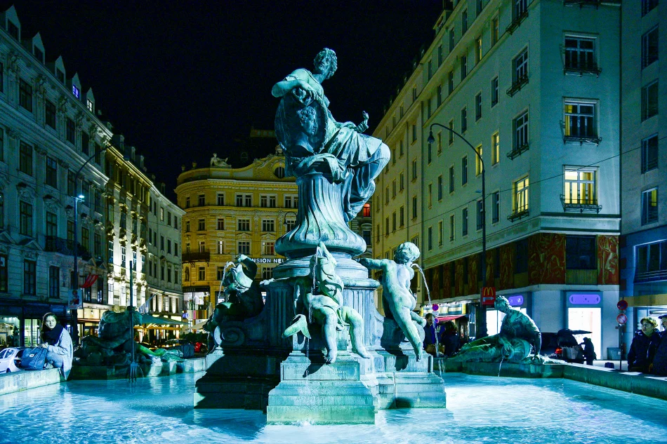 奧地利-維也納-Donnerbrunnen