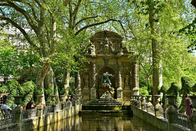 法國-巴黎-盧森堡公園