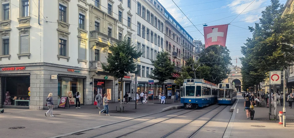 瑞士-蘇黎世-車站大街(Bahnhofstrasse)