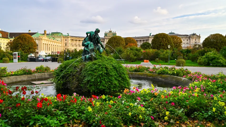 奧地利-維也納-人民公園