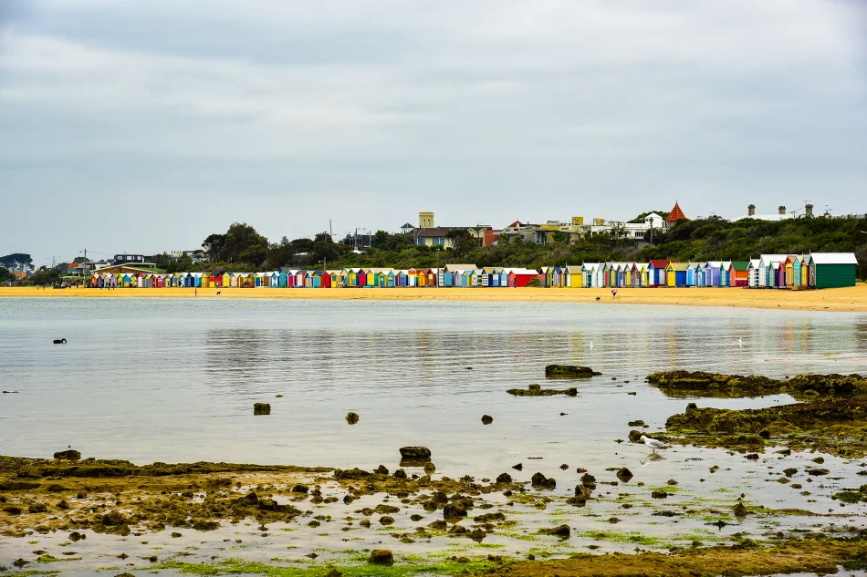澳洲-墨爾本-Brighton Beach彩虹小屋