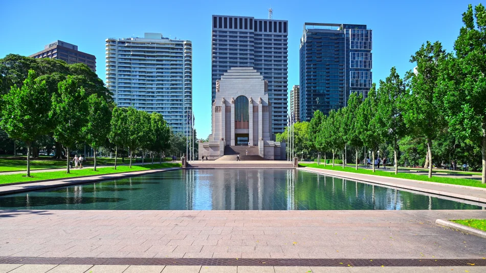 澳洲-雪梨-海德公園-澳紐軍團戰爭紀念堂