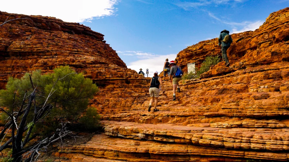 澳洲-北領地-國王峽谷Kings Canyon Rim Walk