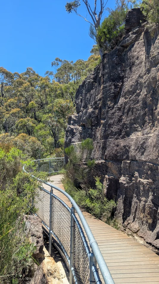 澳洲-藍山國家公園-Prince Henry Cliff walk
