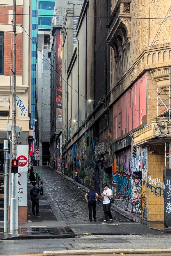 澳洲-墨爾本-塗鴉巷Hosier Ln