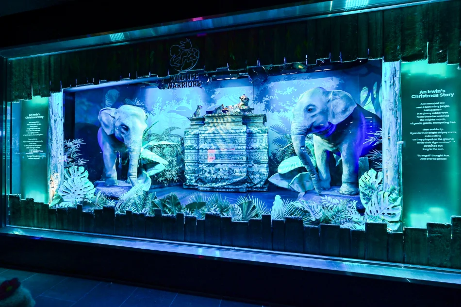 澳洲-墨爾本-Myer的聖誕櫥窗