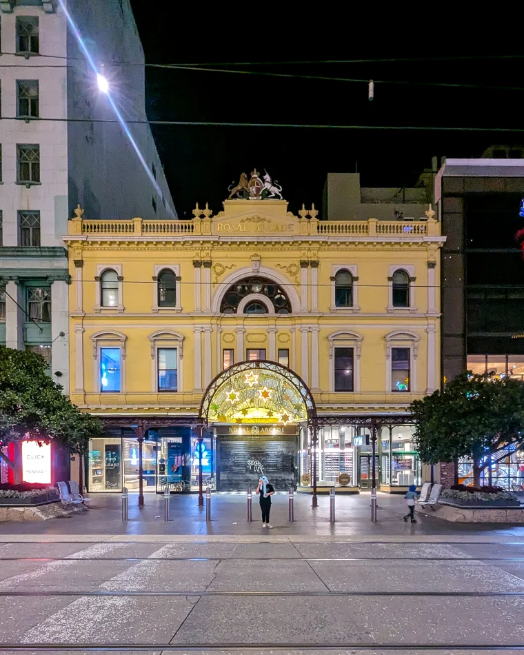澳洲-墨爾本-Bourke Street 上的 Royal Arcade