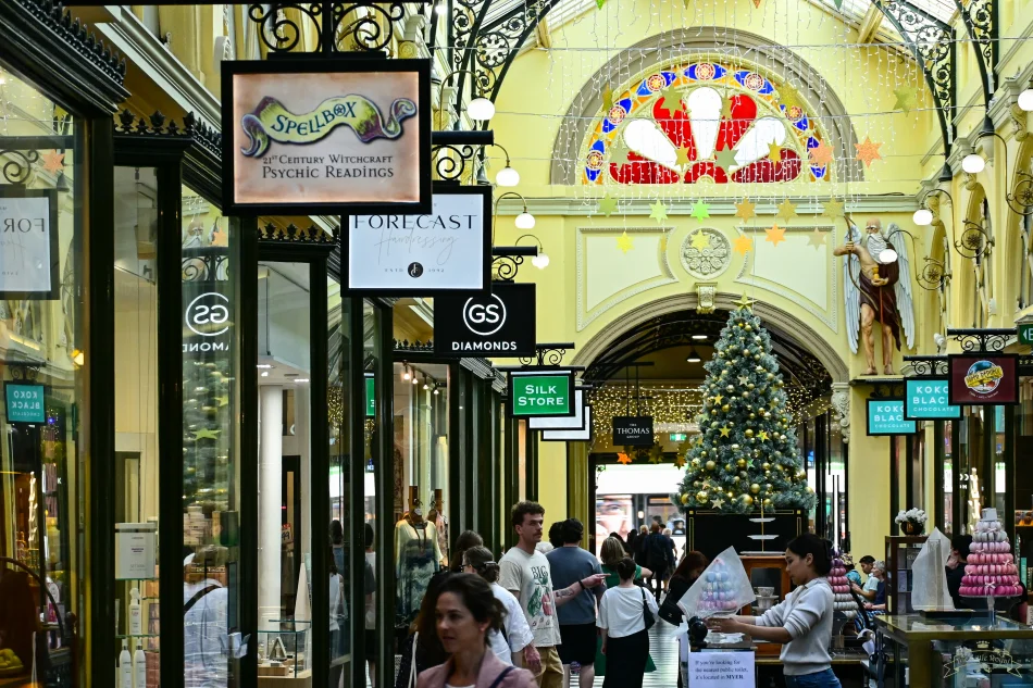 澳洲-墨爾本-Bourke Street 上的 Royal Arcade