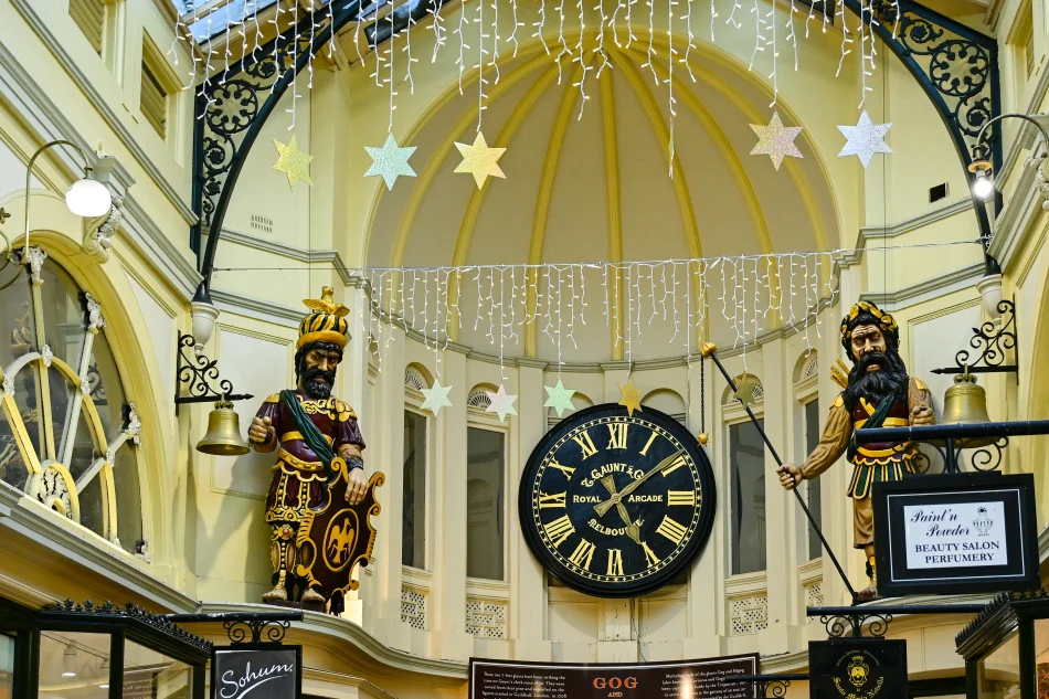 澳洲-墨爾本-Bourke Street 上的 Royal Arcade