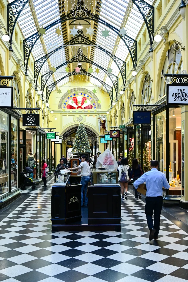 澳洲-墨爾本-Bourke Street 上的 Royal Arcade