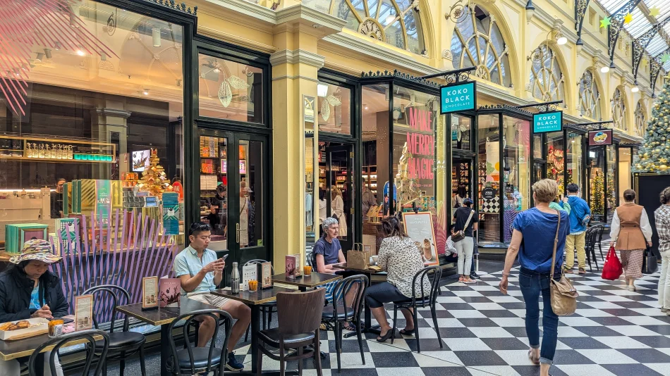 澳洲-墨爾本-Bourke Street 上的 Koko Black