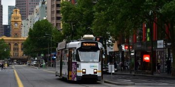 澳洲-墨爾本-路面電車