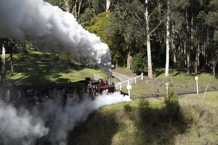 澳洲-墨爾本-Puffing Billy普芬比利蒸汽火車