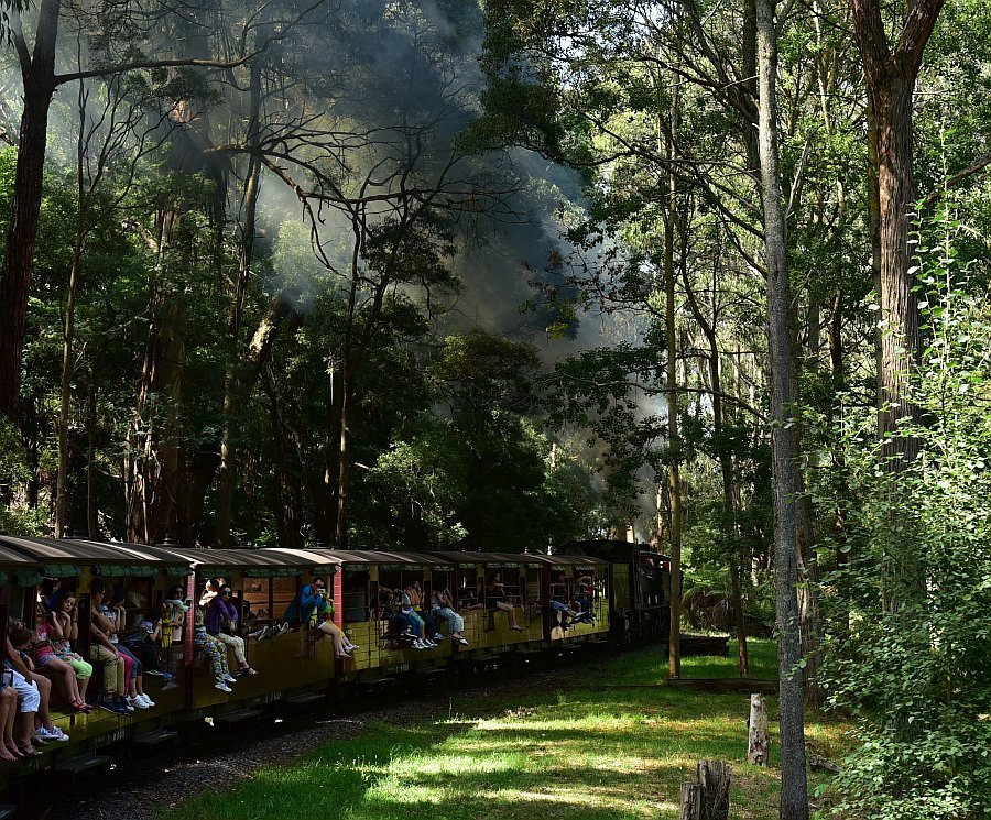 澳洲-墨爾本-Puffing Billy普芬比利蒸汽火車