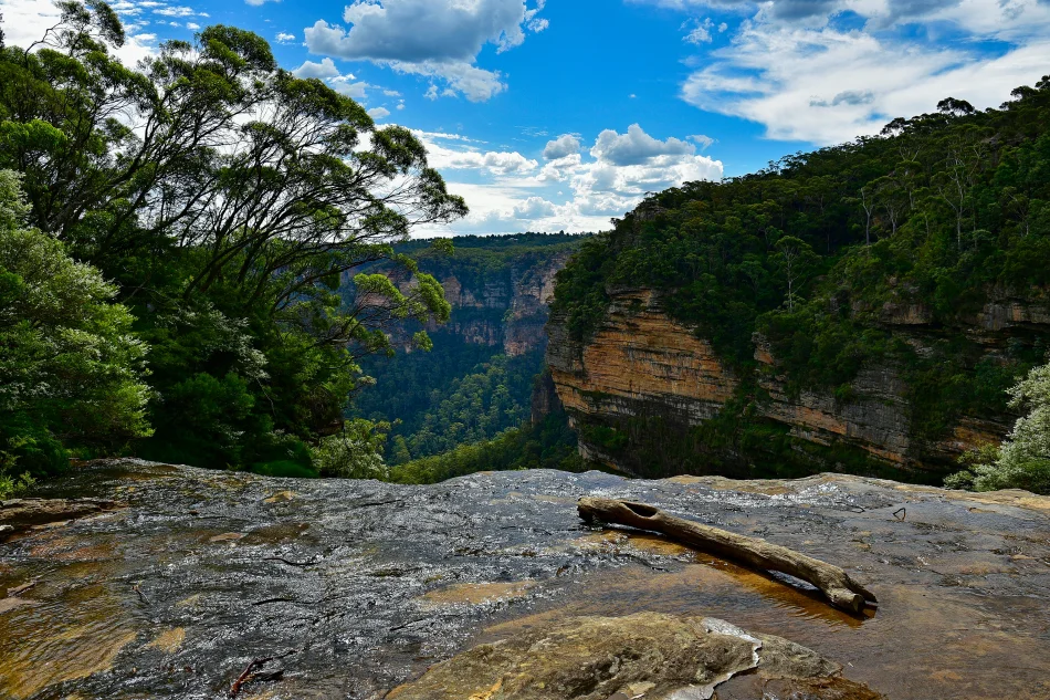 澳洲-藍山國家公園-Wentworth Falls Lookout