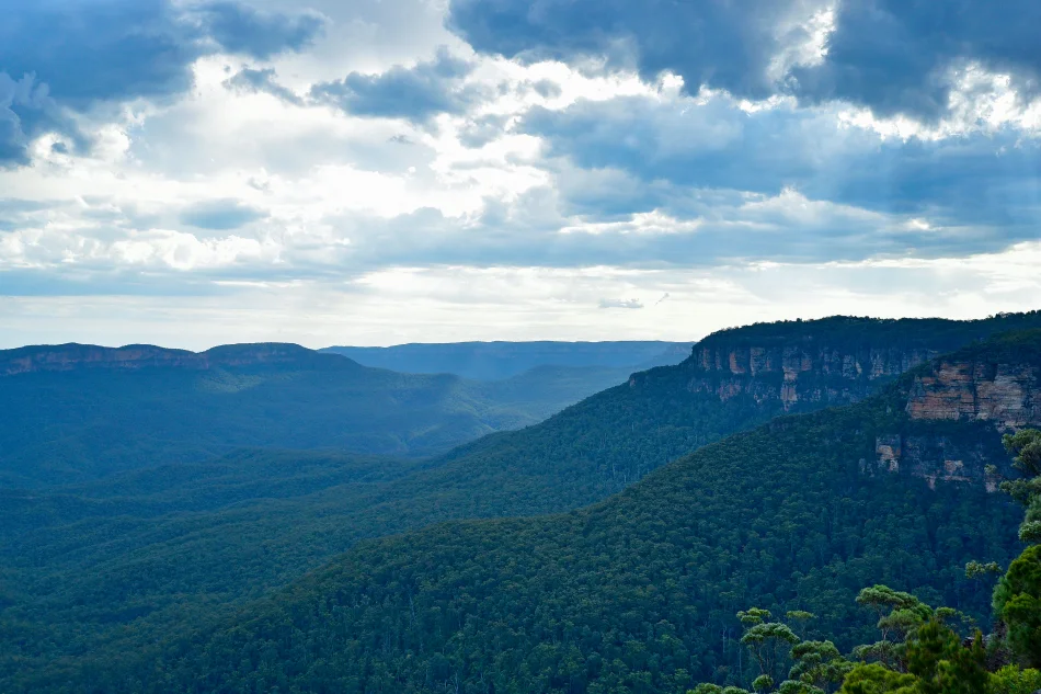 澳洲-藍山國家公園-Wentworth Falls Lookout
