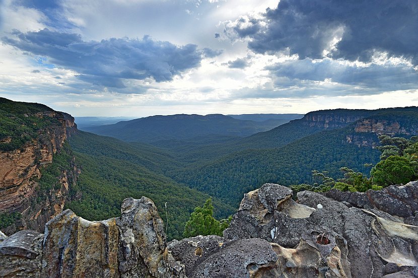 澳洲-新南威爾斯-藍山國家公園- Princes Rock Lookout