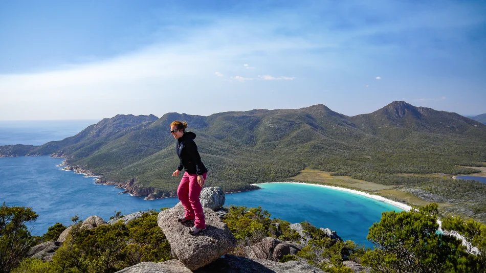 澳洲-塔斯馬尼亞-Wineglass Bay酒杯灣