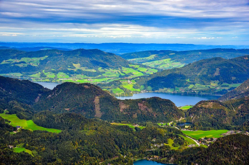 奧地利-聖吉爾根-十二角峰纜車