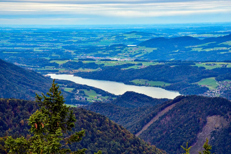 奧地利-聖吉爾根-十二角峰纜車