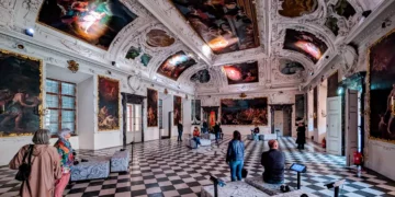 【奧地利必去宮殿】格拉茲艾根堡宮：國事公寓與舊畫廊等展間介紹、參觀資訊說明