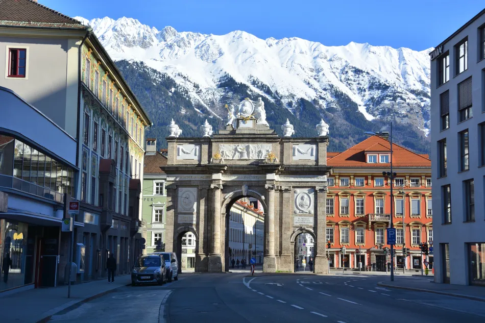 奧地利-因斯布魯克-凱旋門