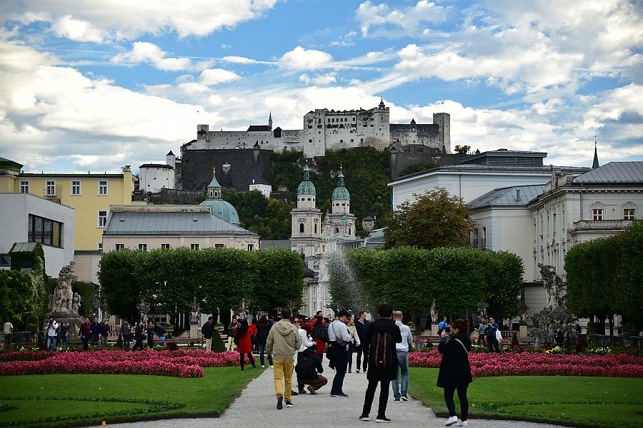 奧地利-薩爾斯堡-米拉貝爾宮與高地要塞