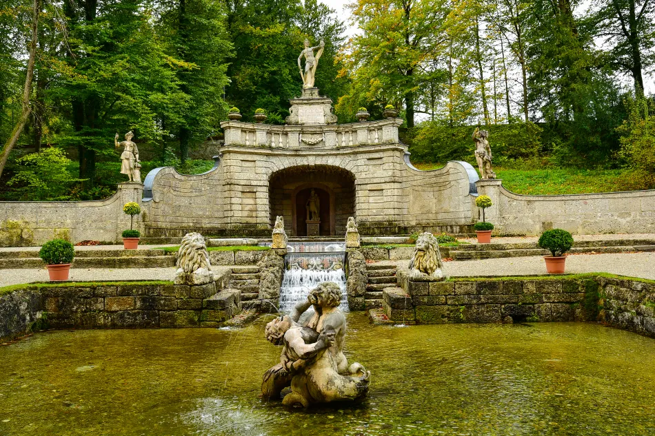 奧地利-薩爾斯堡-海爾布倫宮