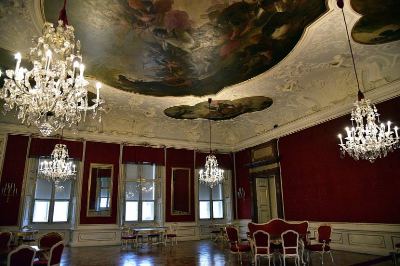 奧地利-薩爾斯堡-薩爾斯堡主教宮殿-Konferenz-Saal