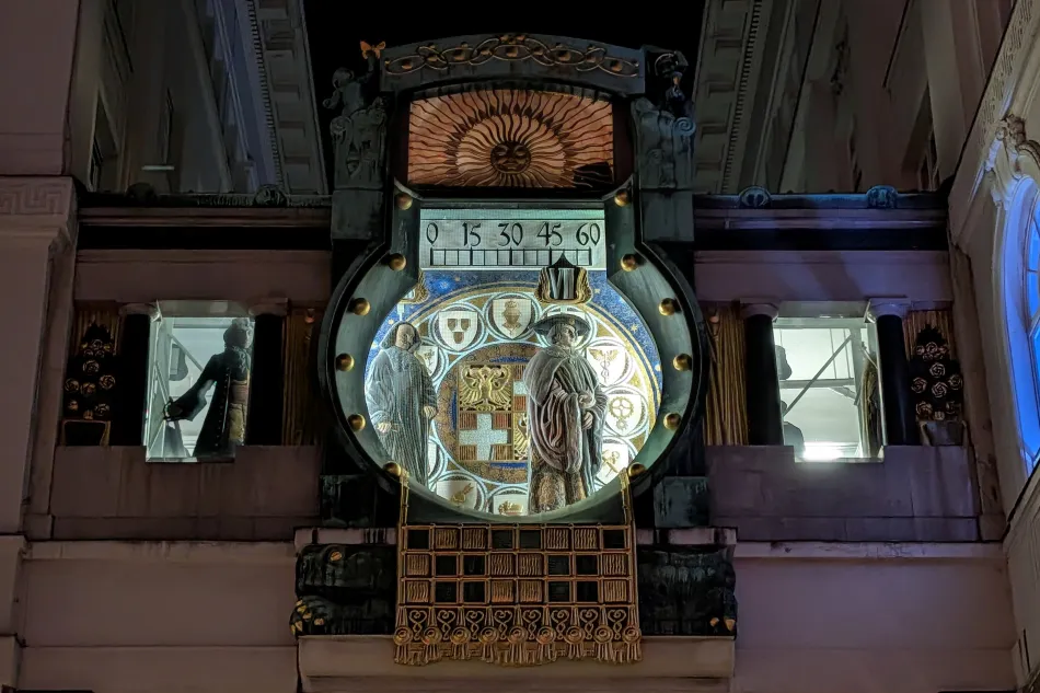 奧地利-維也納-安可鐘（Ankeruhr）