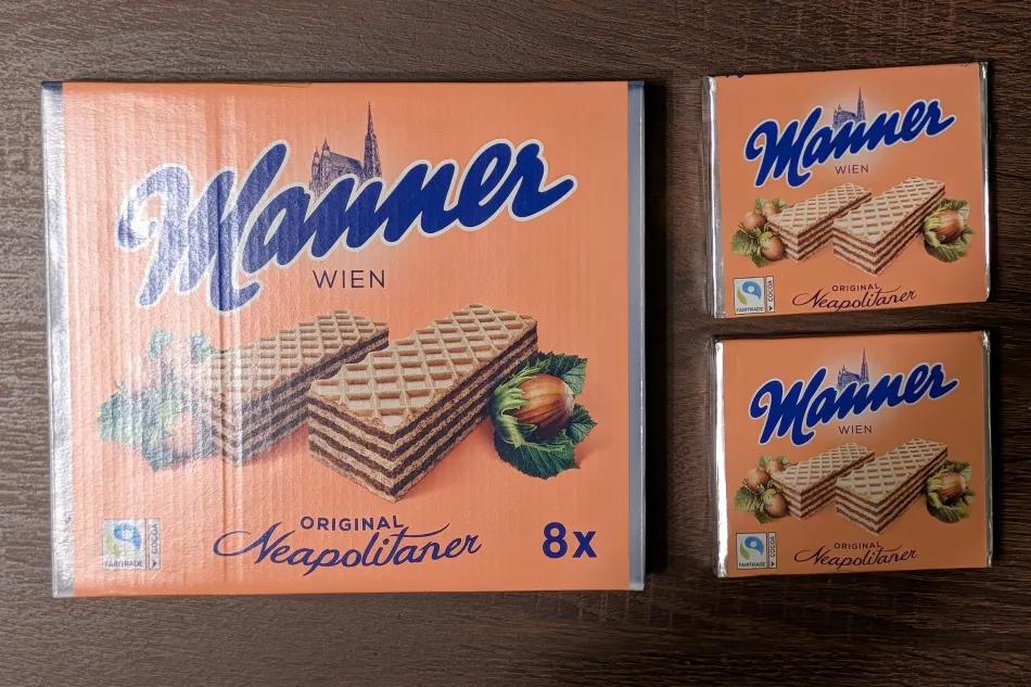 奧地利-維也納-Manner 威化餅