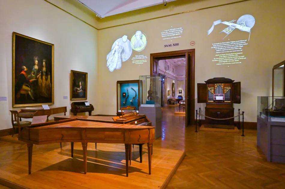 奧地利-維也納-哈布斯堡家族之旅的古樂器博物館