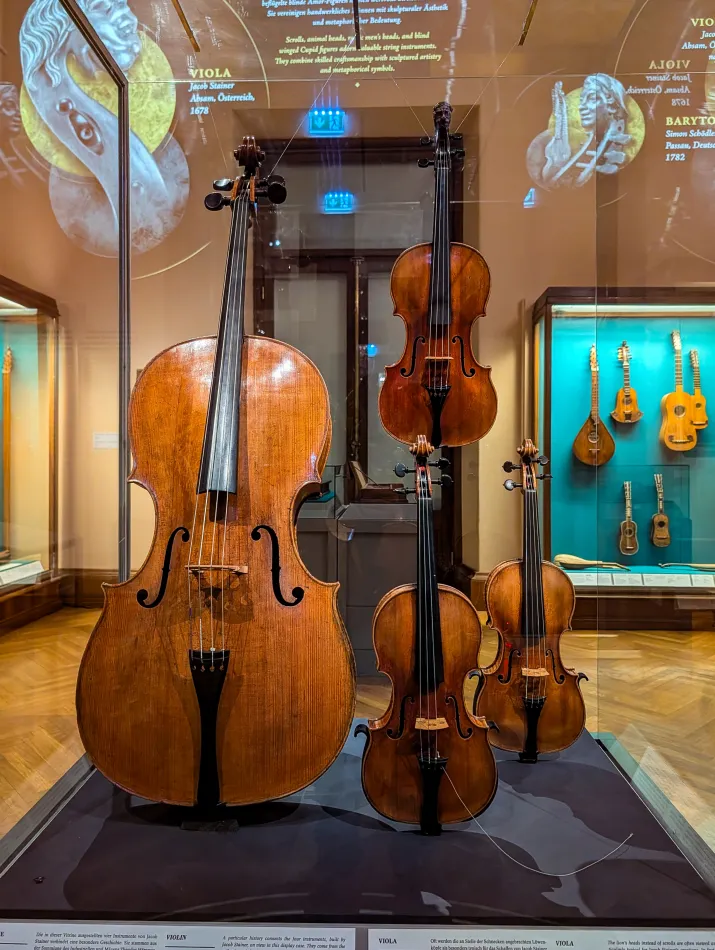 奧地利-維也納-哈布斯堡家族之旅的古樂器博物館