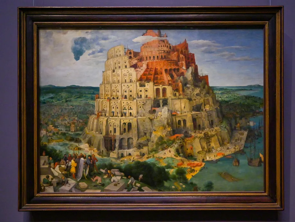 奧地利-維也納-藝術史博物館-巴別塔The Tower of Babel