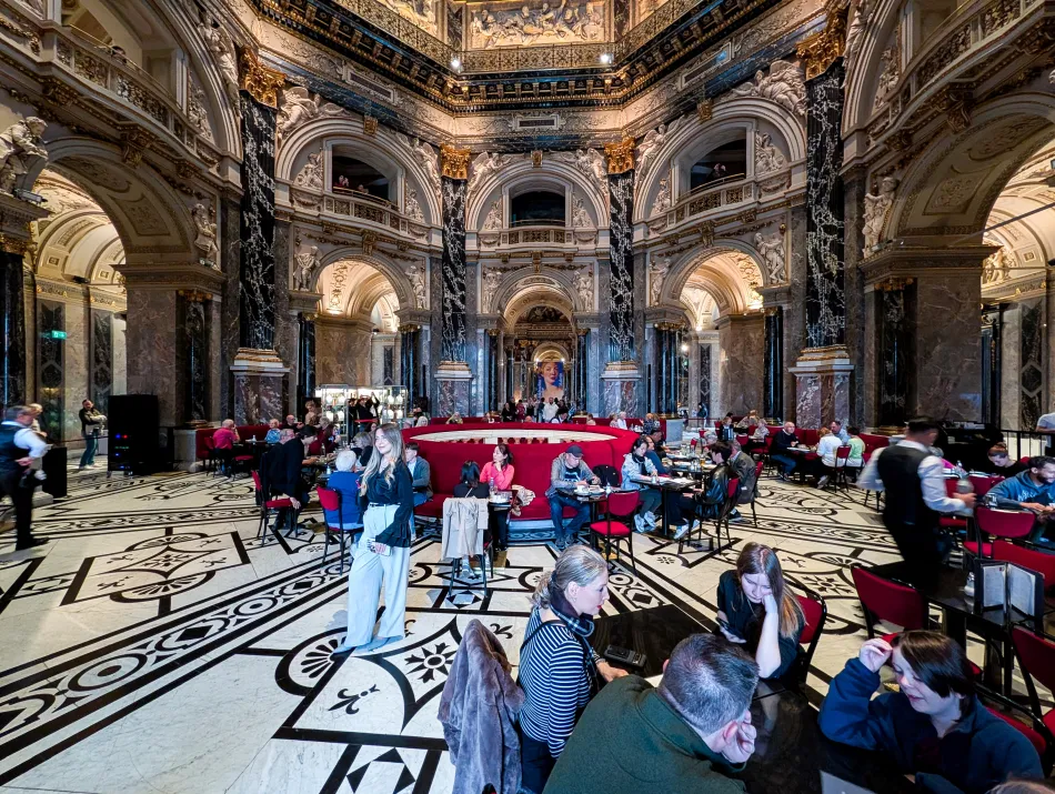 奧地利-維也納-藝術史博物館的咖啡館