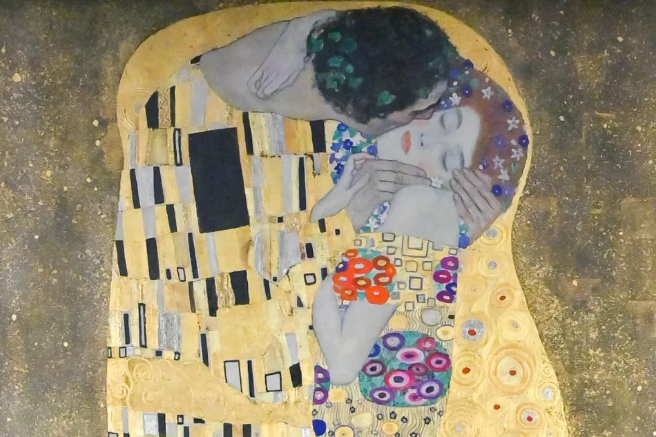 奧地利-維也納-美景宮-克林姆的《The Kiss》