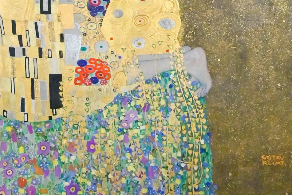 奧地利-維也納-美景宮-克林姆的《The Kiss》