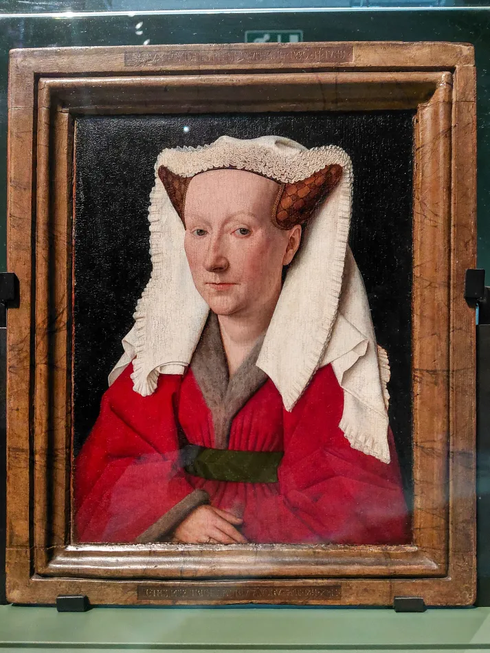比利時-布魯日-格羅寧格博物館-《Portrait of Margareta van Eyck》