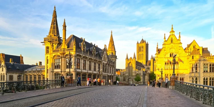 比利時-根特-聖米歇爾橋