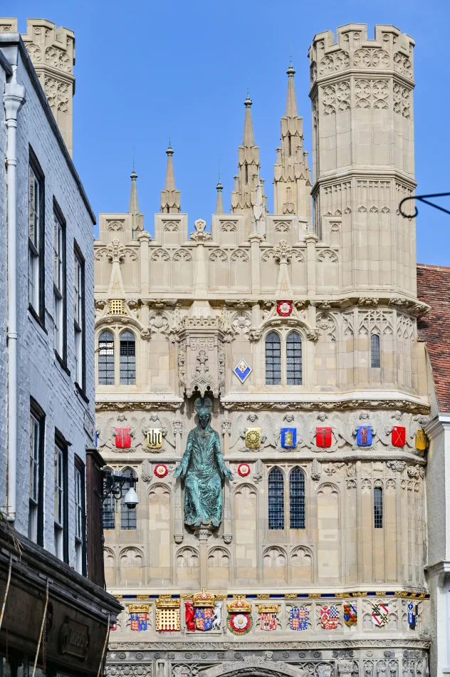 英國-坎特伯里-Christ Church Gate