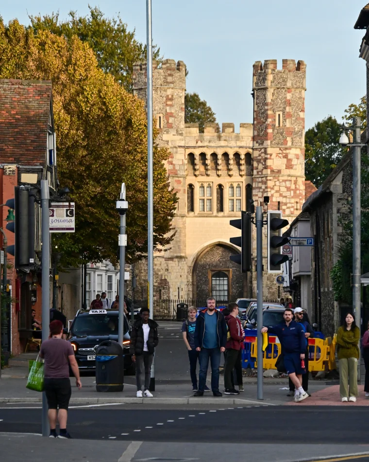 英國-坎特伯里-舊城區