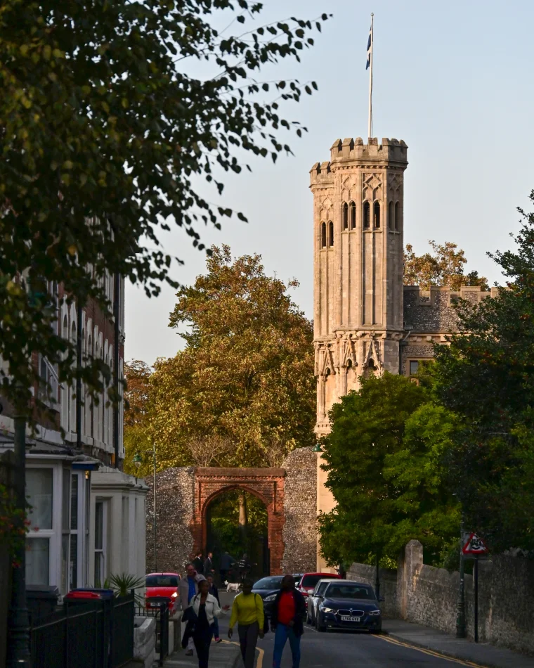 英國-坎特伯里-舊城區