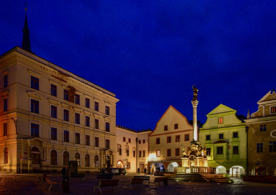 捷克-庫倫洛夫（Český Krumlov）-市政廣場