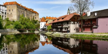 捷克-庫倫洛夫（Český Krumlov）-伏爾塔瓦河