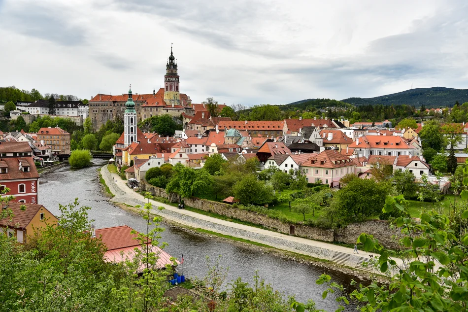 捷克-庫倫洛夫（Český Krumlov）-伏爾塔瓦河與庫倫洛夫城堡