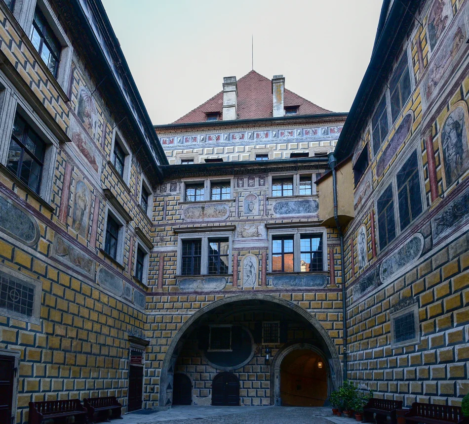 捷克-庫倫洛夫-庫倫洛夫城堡-第三庭院