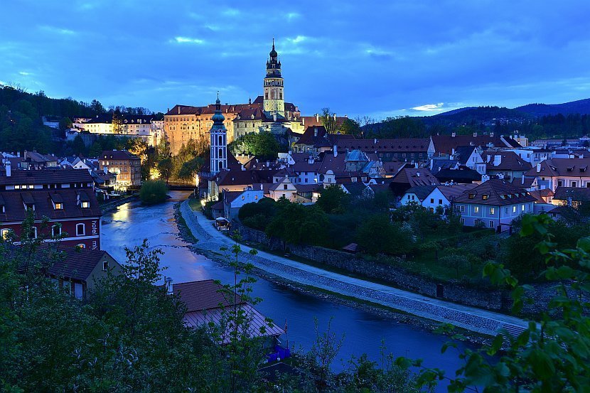 捷克-庫倫洛夫（Český Krumlov）-伏爾塔瓦河與庫倫洛夫城堡
