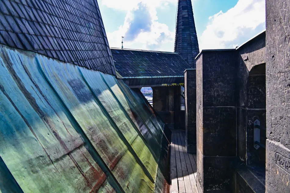 捷克-布拉格-查理大橋舊城區橋塔