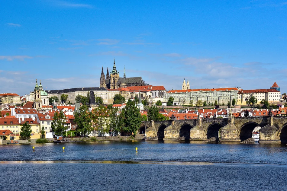 捷克-布拉格-查理大橋與布拉格城堡